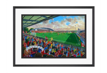 Highbury Stadium Fine Art Print - Fleetwood Town FC